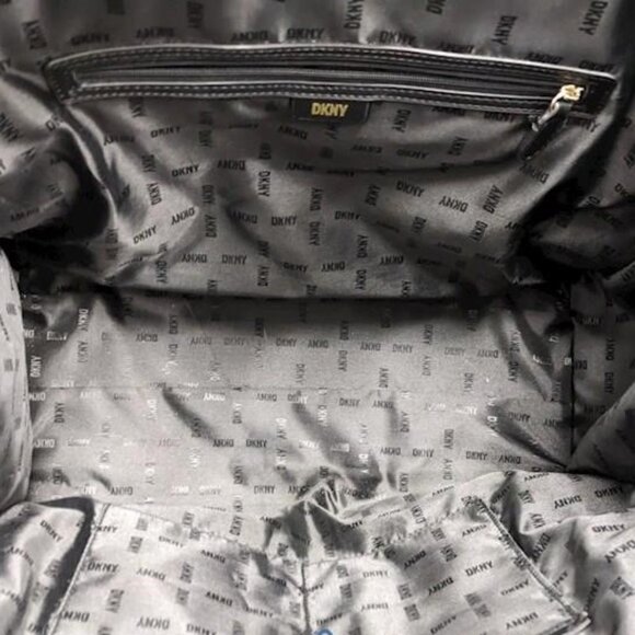 NWOT DKNY Carlita Large Book Tote Brown - Picture 4 of 6